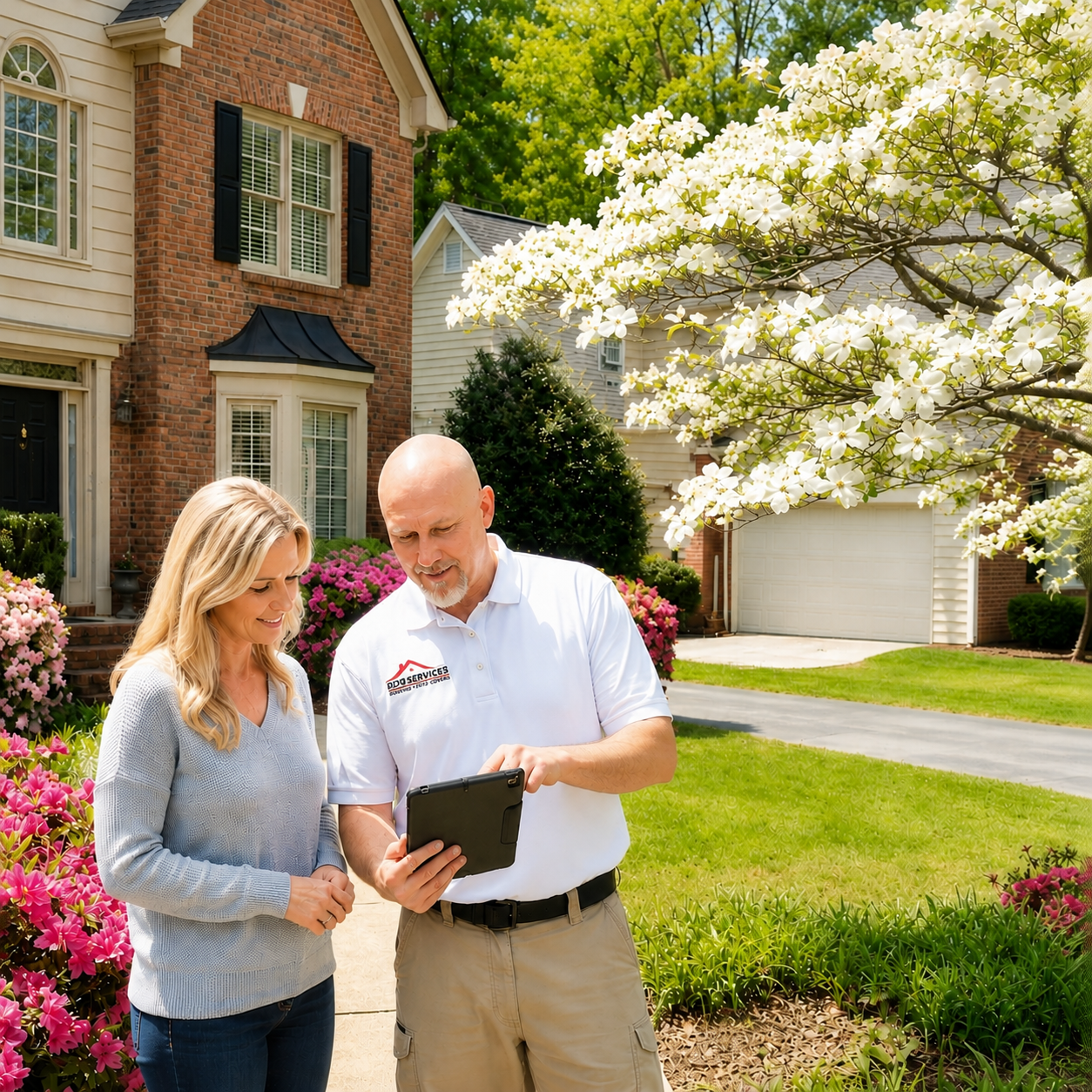 DPC Services technician providing termite control and inspection service